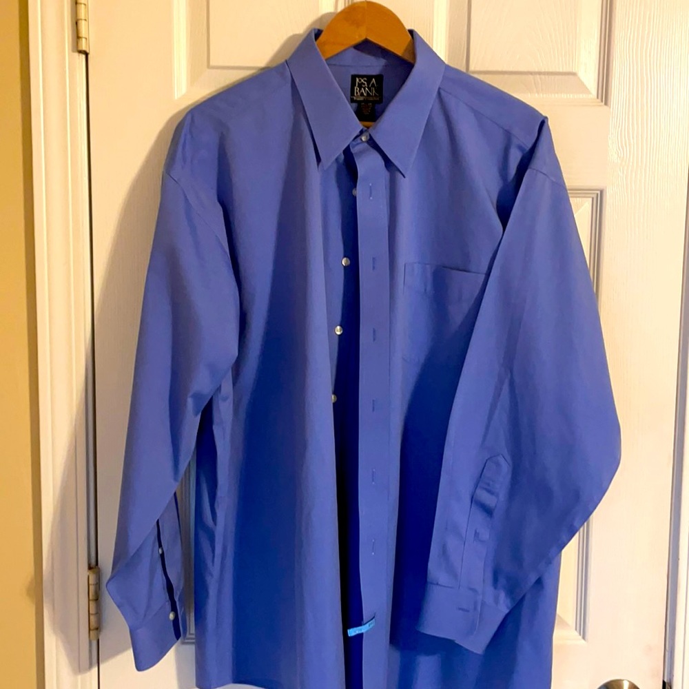 Joseph A Bank. Men’s dress shirt. 17.5 34